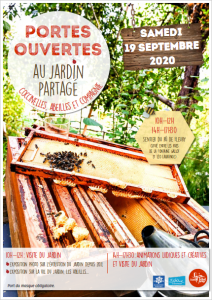 Les portes ouvertes au Jardin Partagé du 19 septembre 2020